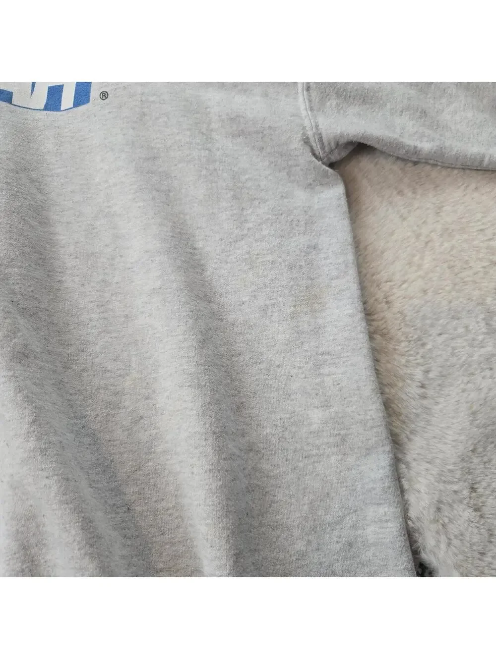 Nascar Branded Gray Crewneck Graphic Men XL